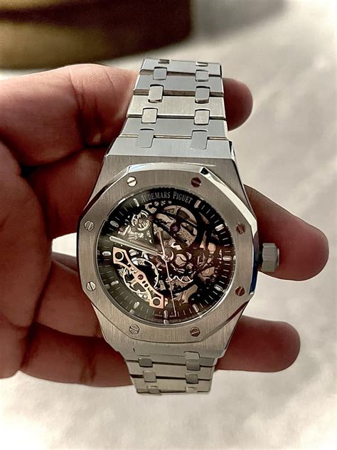 silver audemar piguet|audemars piguet where to buy.